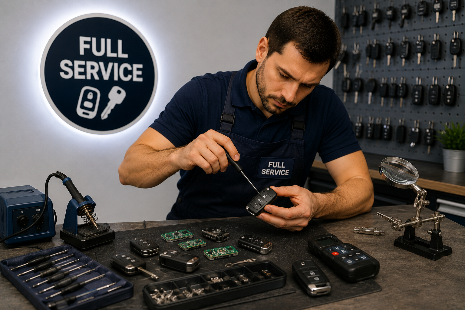 Ремонт авто брелків та ключів у Харкові — Full Service