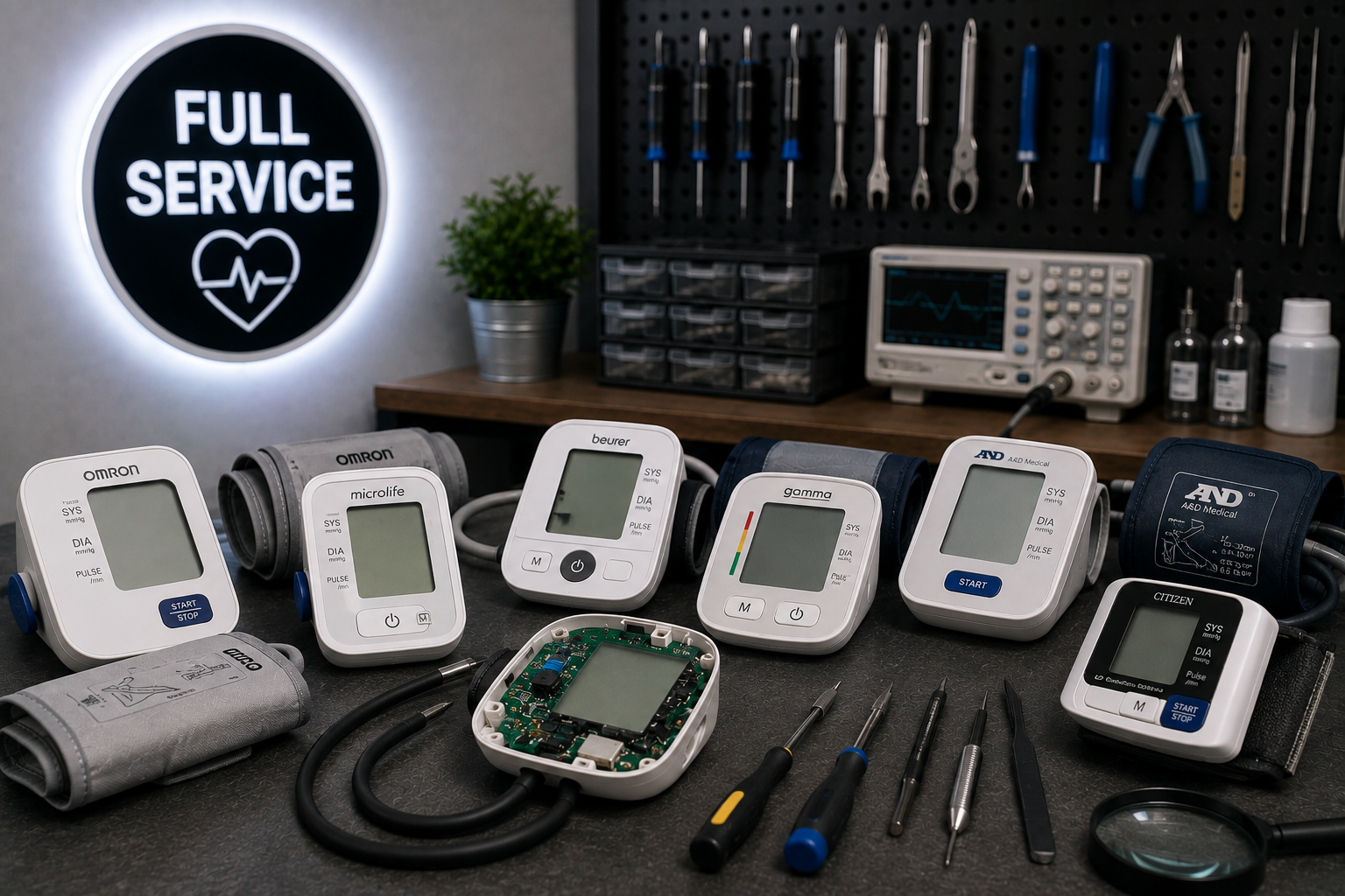 Ремонт тонометрів у Харкові — Full Service